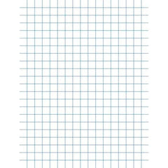 PAPER GRAPH 8.5X11 1/4 RULED SCHOOL SMART REAM