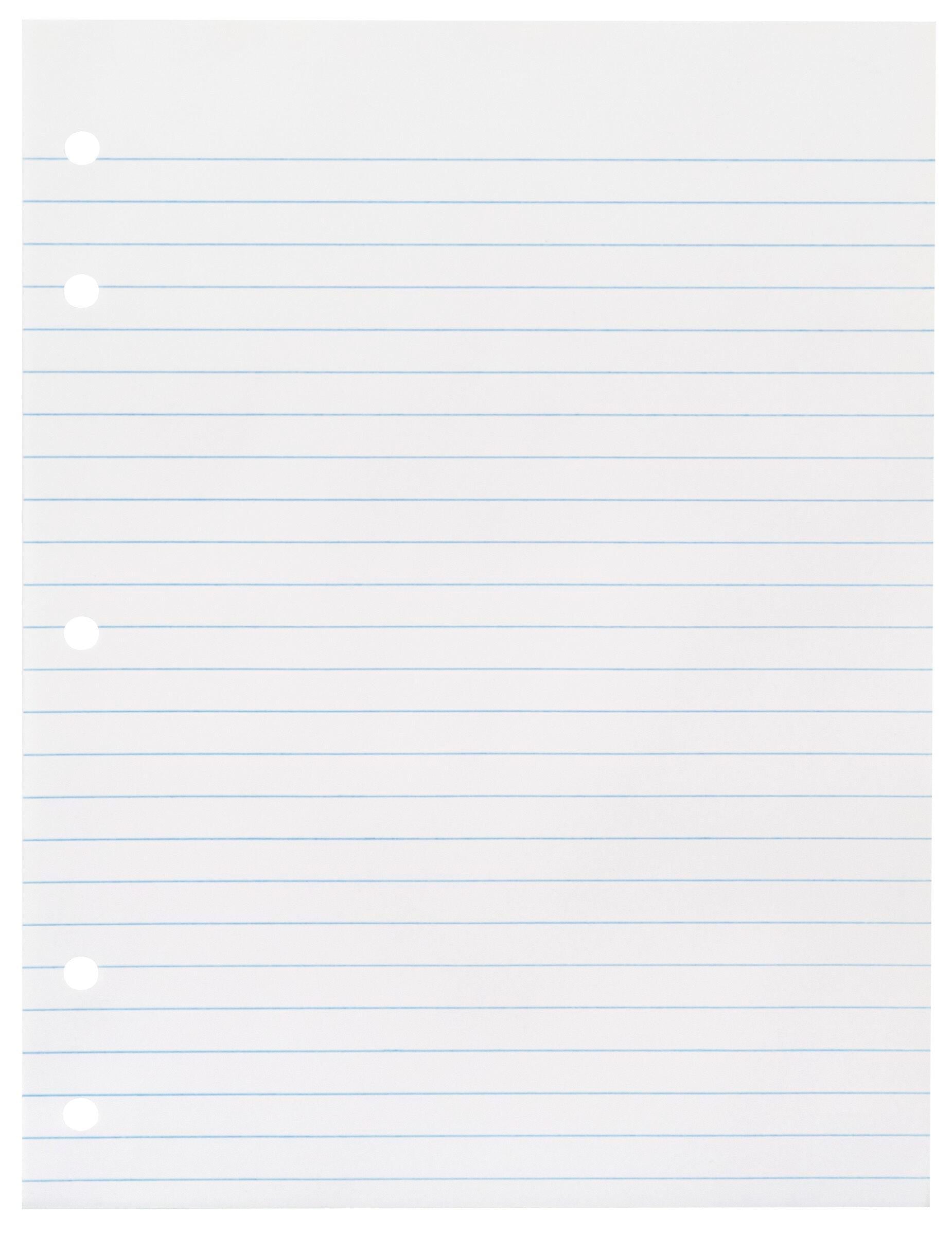 PAPER FILLER 8X10.5 15 LB NO MARGIN 3/8 RULE 5HP REAM SCHOOL SMART