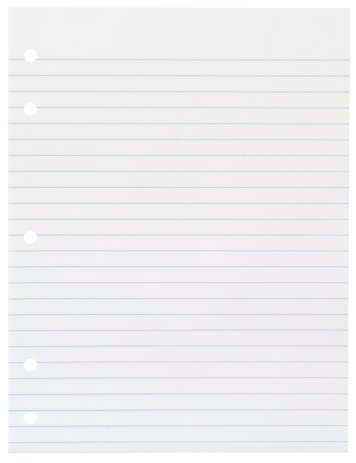 PAPER FILLER 8X10.5 15 LB NO MARGIN 3/8 RULE 5HP REAM SCHOOL SMART