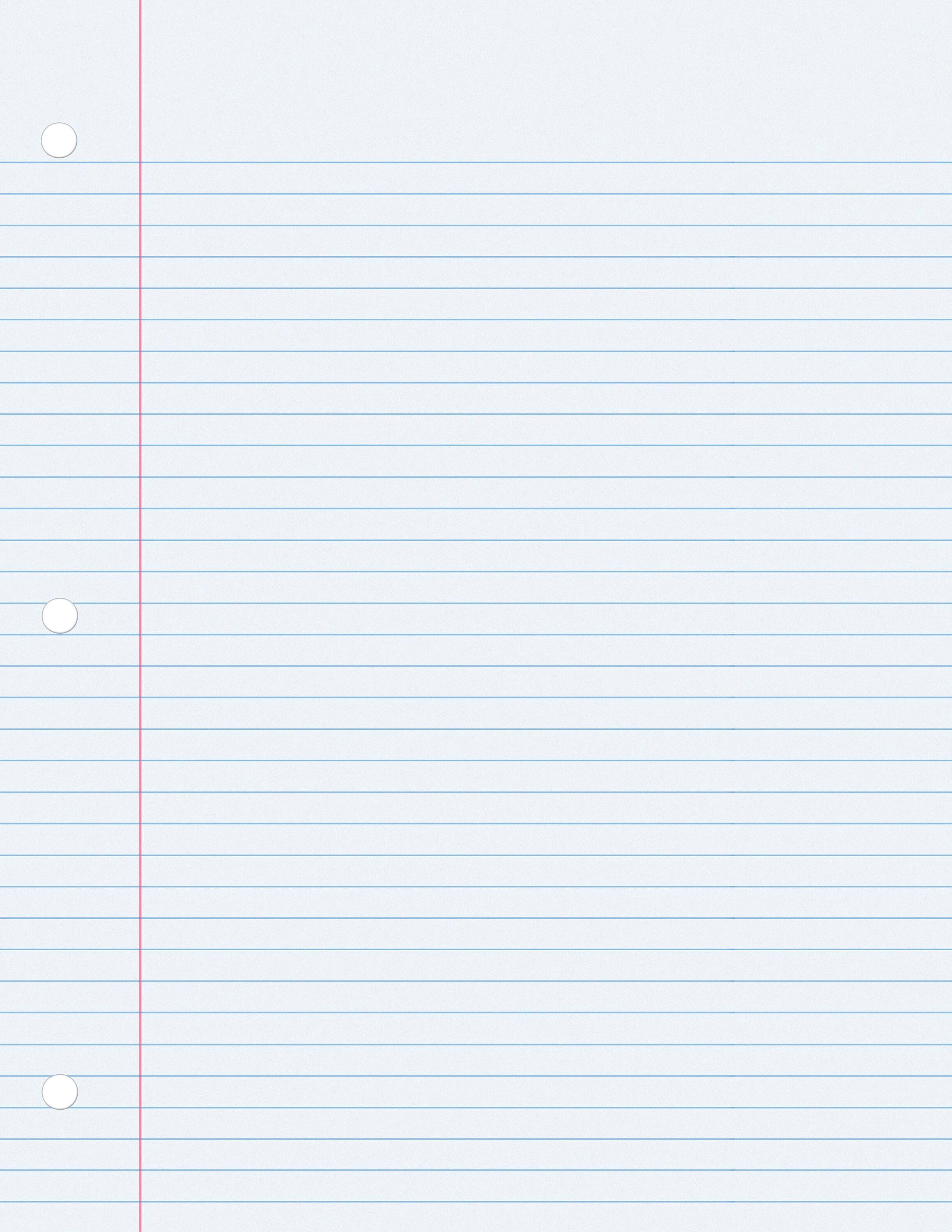 PAPER FILLER 8.5X11 15LB WITH MARGIN 9/32 RULE 3HP 200 SHTS SCHOOL SMART