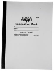 PAPER COMP BOOK 8X10.5 RED MARGIN 36 SHTS SCHOOL SMART