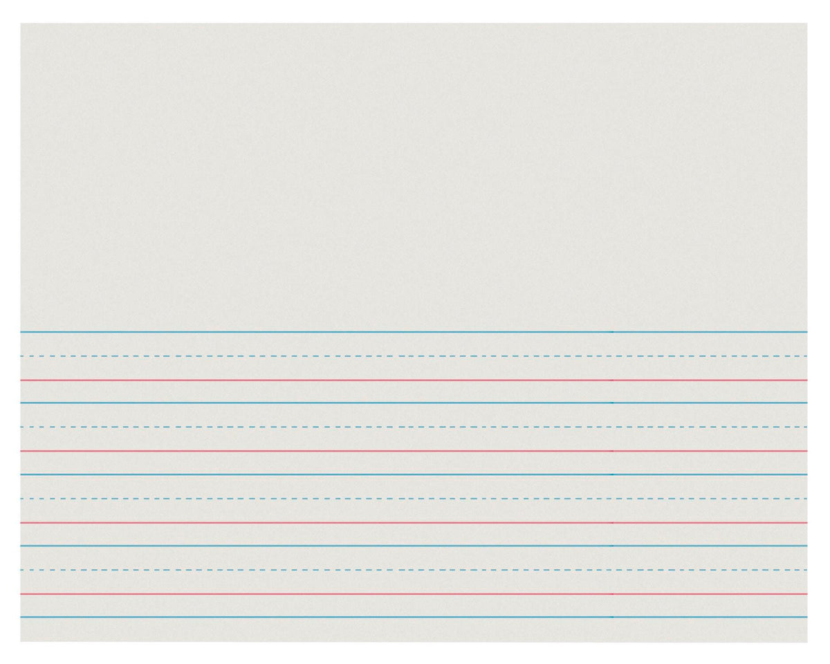 PAPER STORYBOOK R+B 11X8.5 5/8IN RULED LW SCHOOL SMART REAM