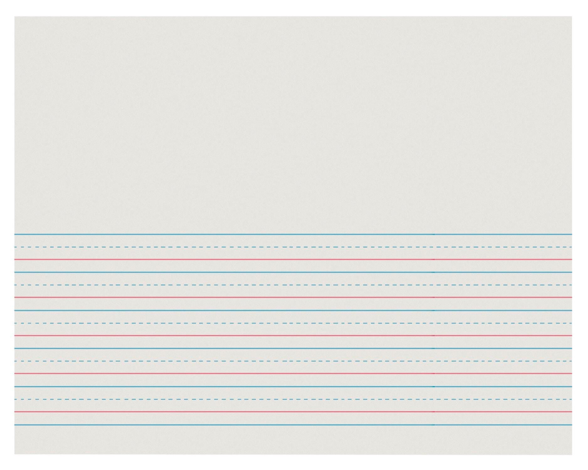 PAPER STORYBOOK R+B 11X8.5 1/2IN RULED LW SCHOOL SMART REAM