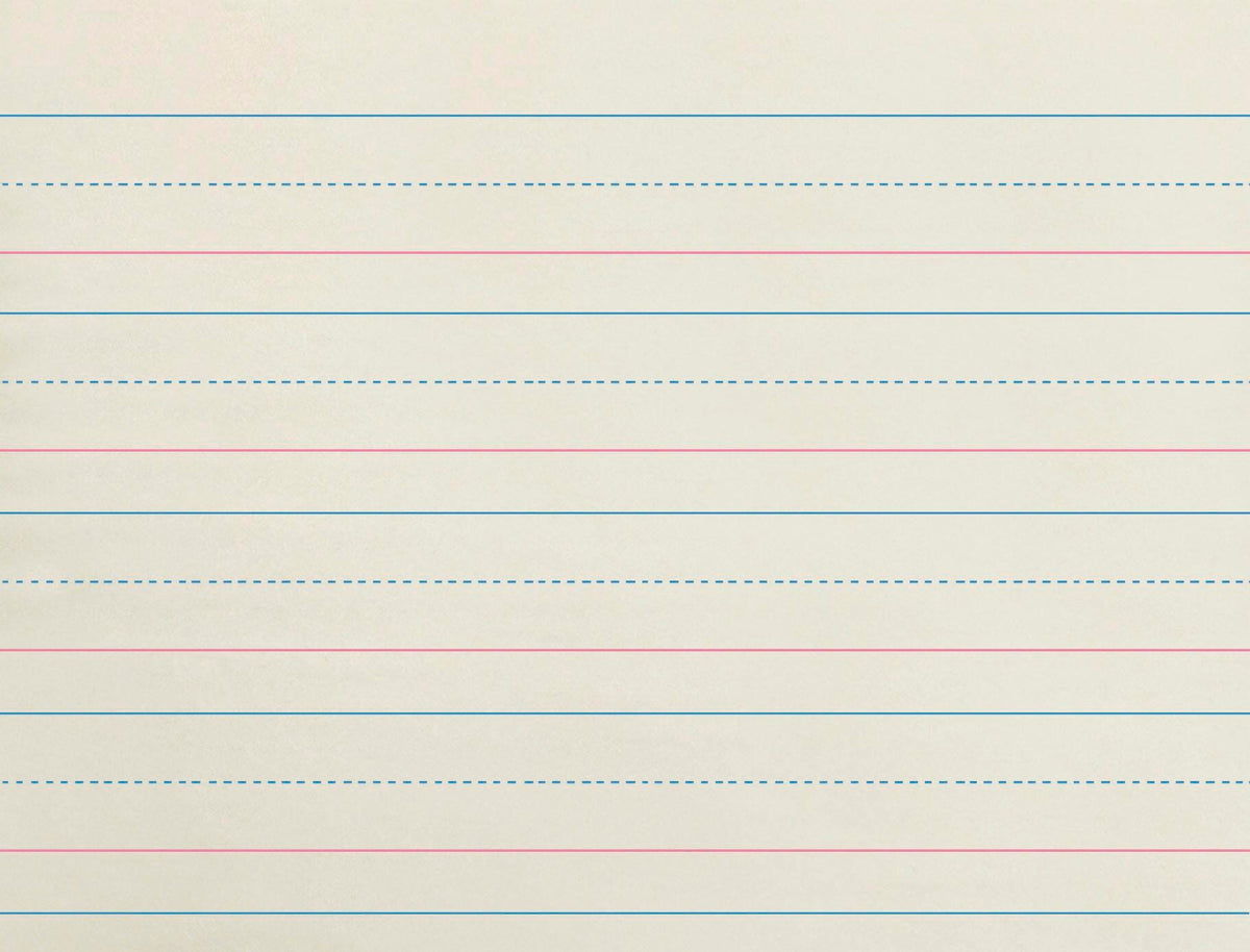 PAPER NEWSPRINT R+B 10.5X8 1-1/8IN RULED LW SCHOOL SMART REAM