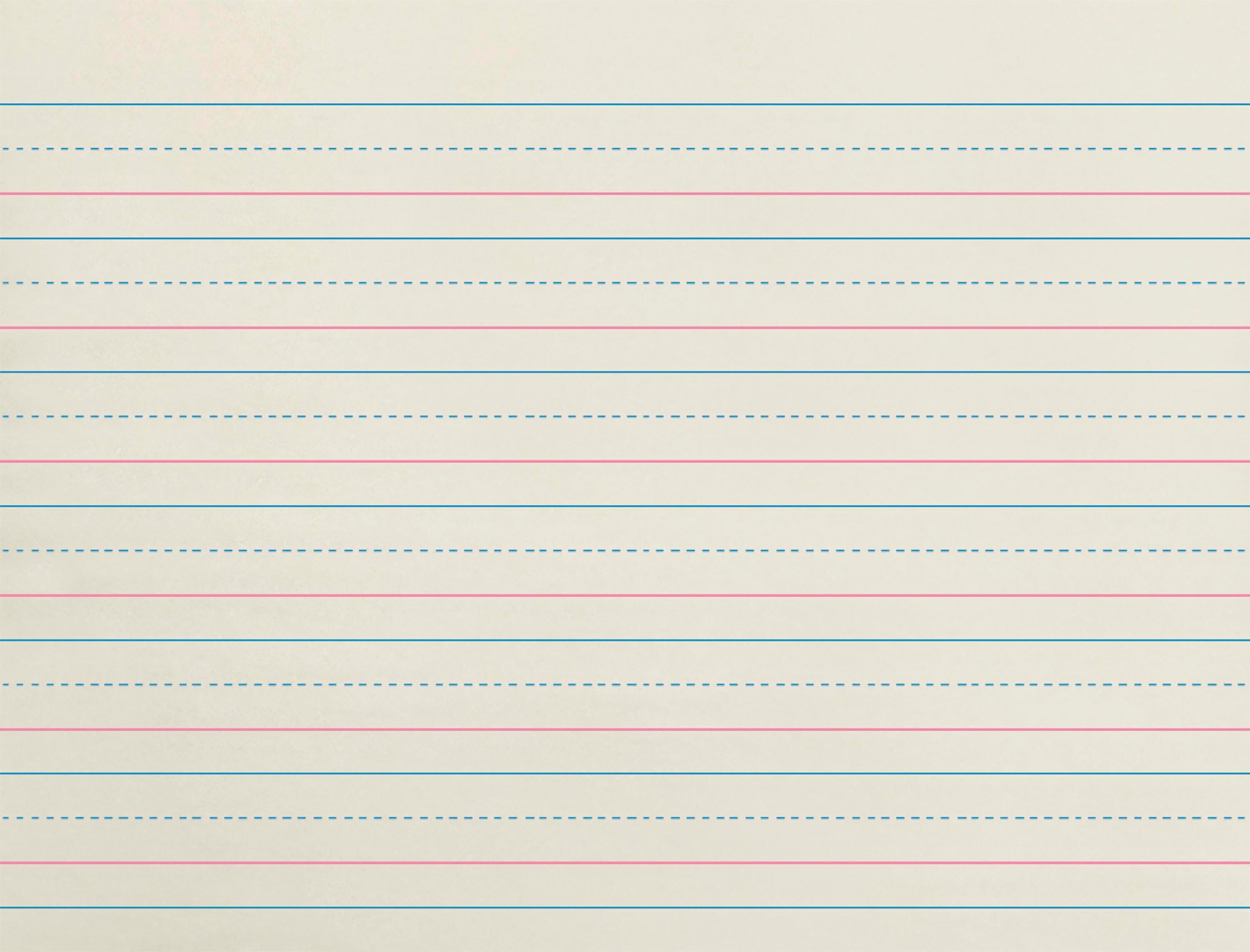 PAPER NEWSPRINT R+B 10.5X8 3/4IN RULED LW SCHOOL SMART REAM