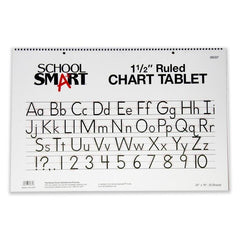 PAPER CHART 24X16 1.5 IN RLD 25 SHTS SCHOOL SMART
