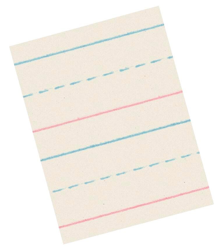 PAPER STORYBOOK R+B 18X12 5/8IN RULED LW SCHOOL SMART PK 250