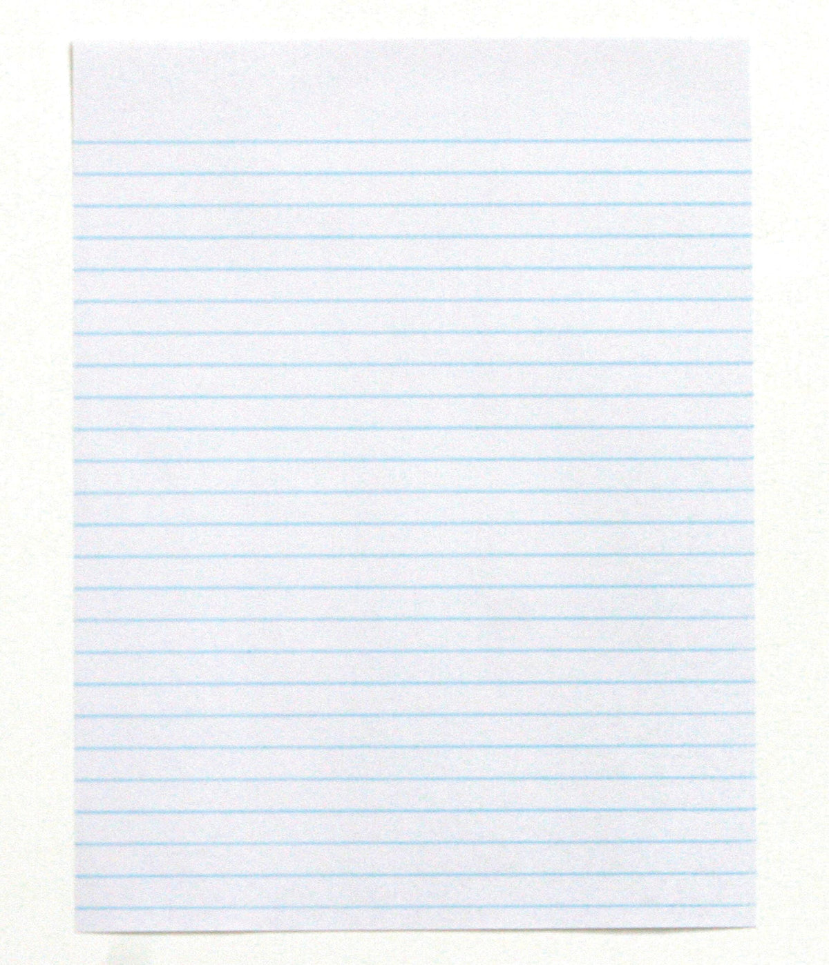 PAPER COMP 8.5X11 WHITE 3/8 RULED NO MARGIN 15LB REAM SCHOOL SMART