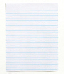 PAPER COMP 8.5X11 WHITE 3/8 RULED NO MARGIN 15LB REAM SCHOOL SMART