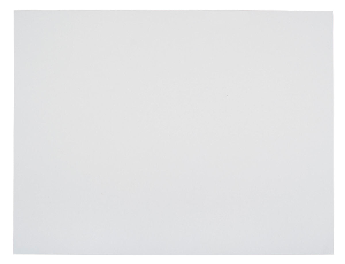 BOARD RAILROAD 22X28 WHITE SCHOOL SMART 4PLY PACK OF 100