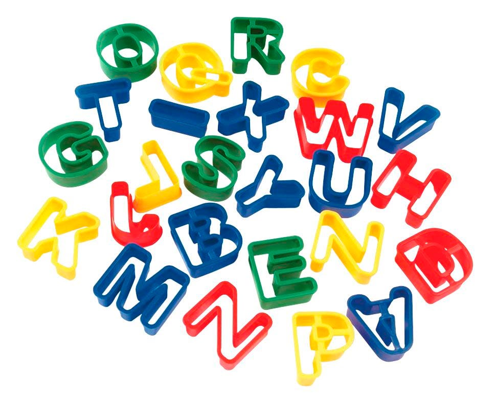 CLAY CUTTERS ALPHABET SET OF 26