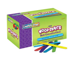 CRAFT STICKS BRIGHT HUES PACK OF 1000