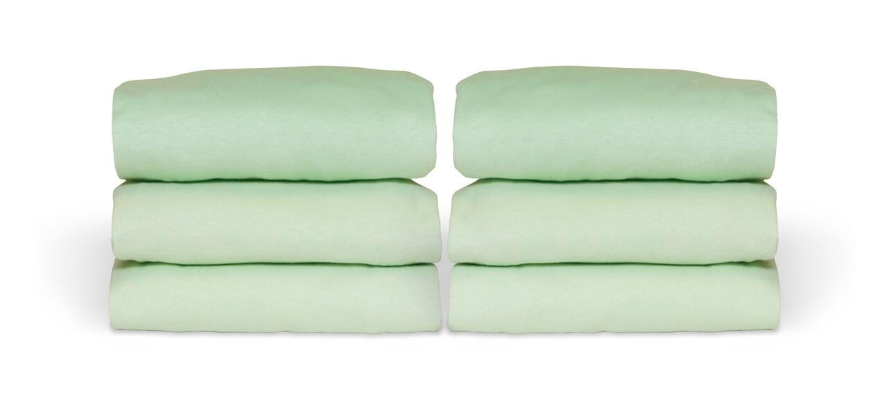 SHEET CRIB SAFEFIT ELASTIC FULL SIZE MINT PACK OF 6