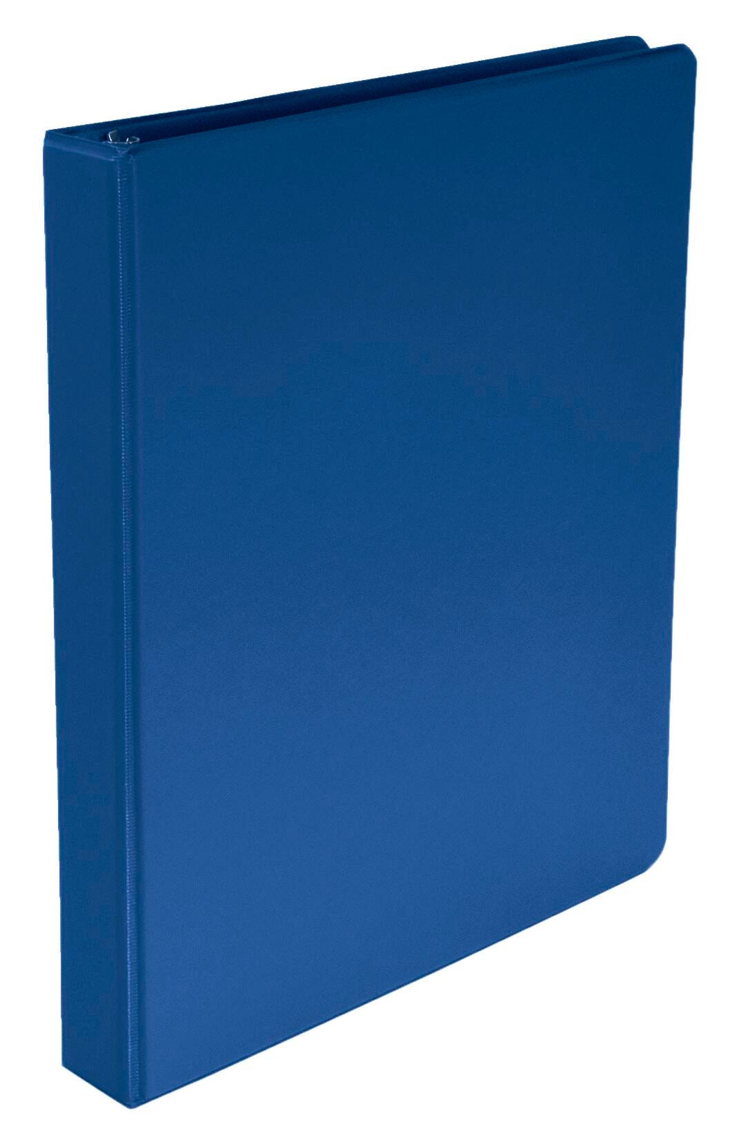BINDER ROUND RING 1 IN BLUE SCHOOL SMART