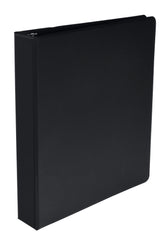 BINDER ROUND RING 1.5 IN BLACK SCHOOL SMART