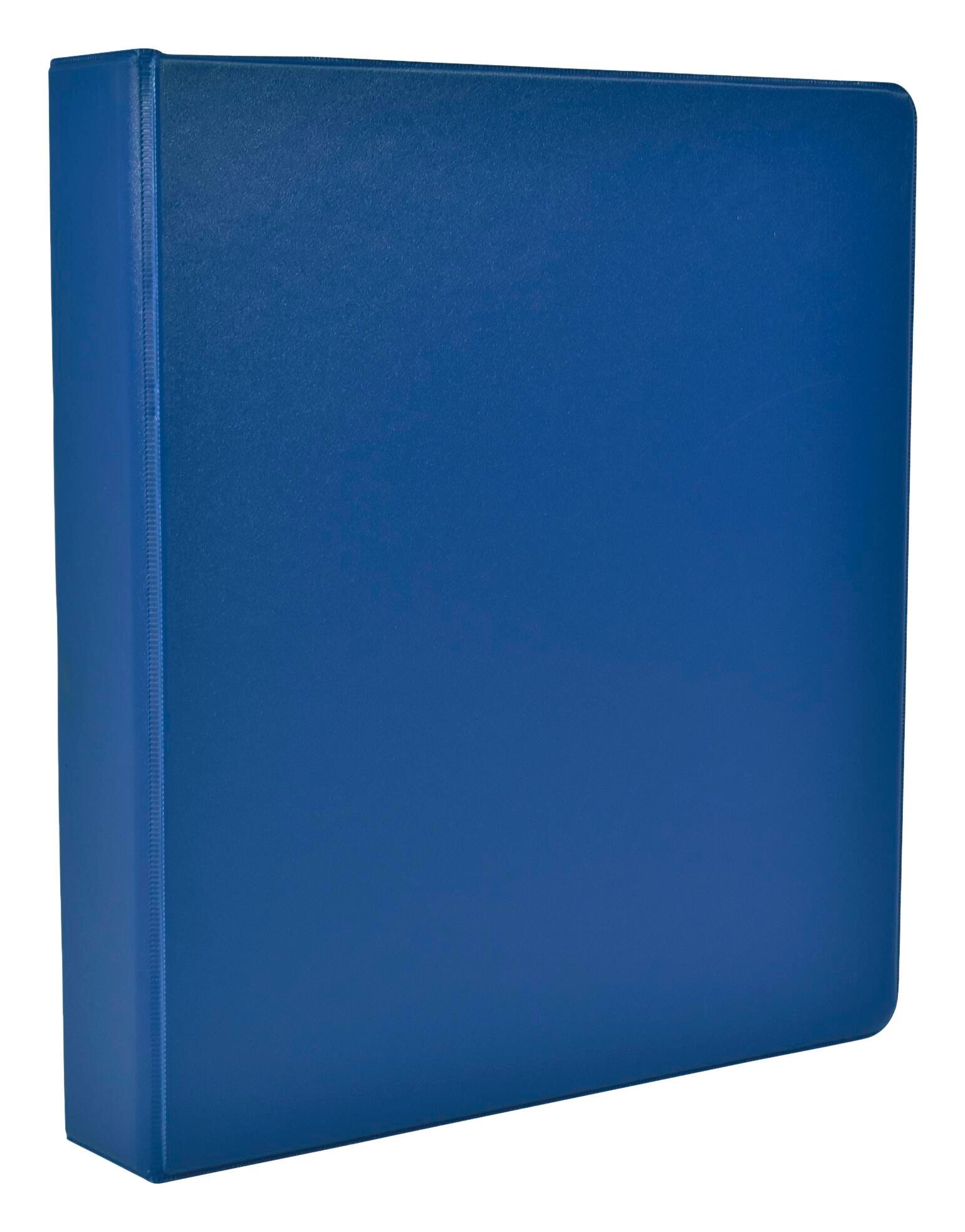 BINDER ROUND RING 1.5 IN BLUE SCHOOL SMART