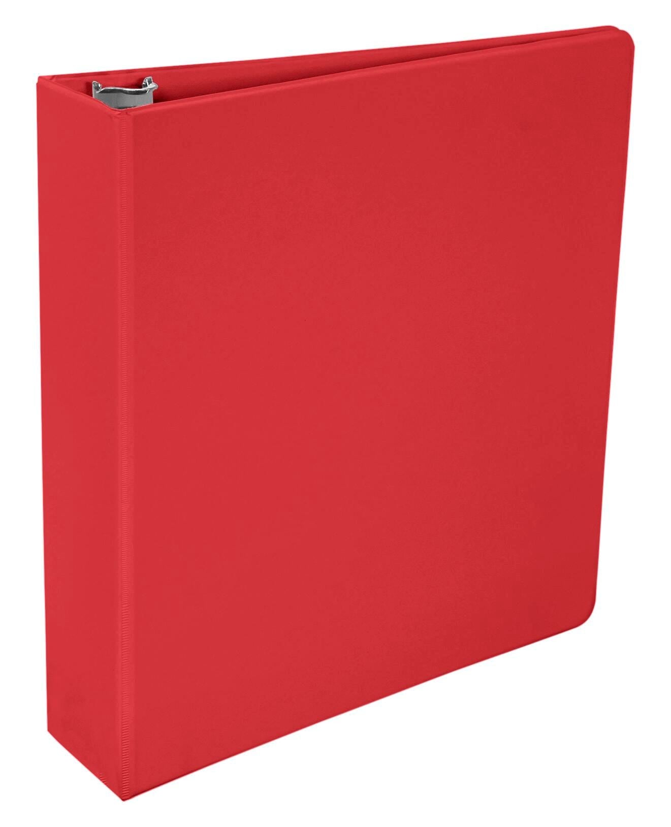 BINDER ROUND RING 2 IN RED SCHOOL SMART