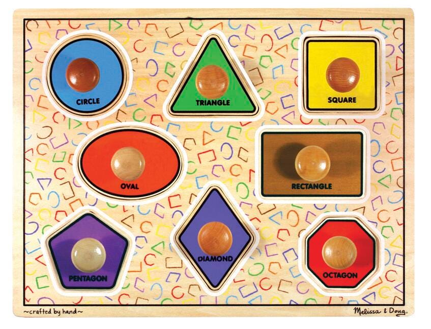 PUZZLE KNOB SHAPES LARGE