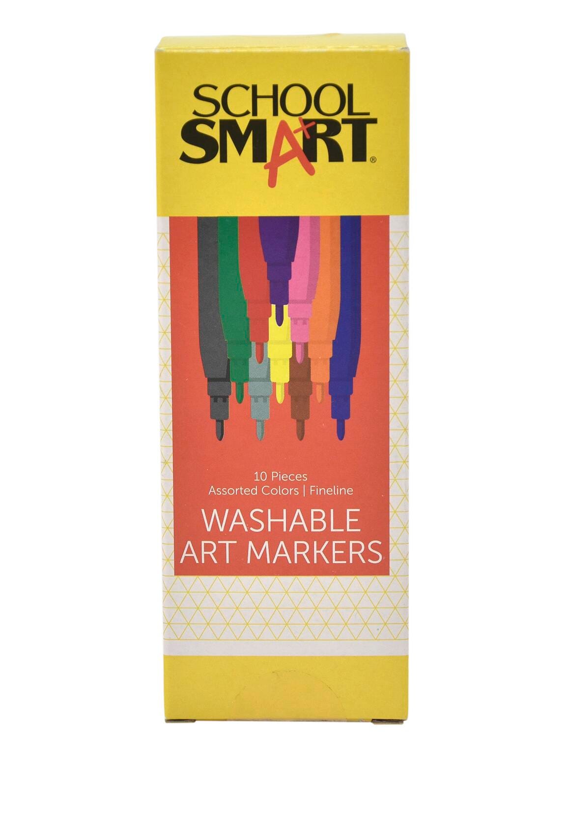 MARKERS WASH SCHOOL SMART FINELINE ASST COLORS SET OF 10