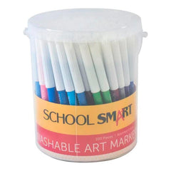 MARKERS WASH SCHOOL SMART FINELINE ASST COLORS SET OF 100