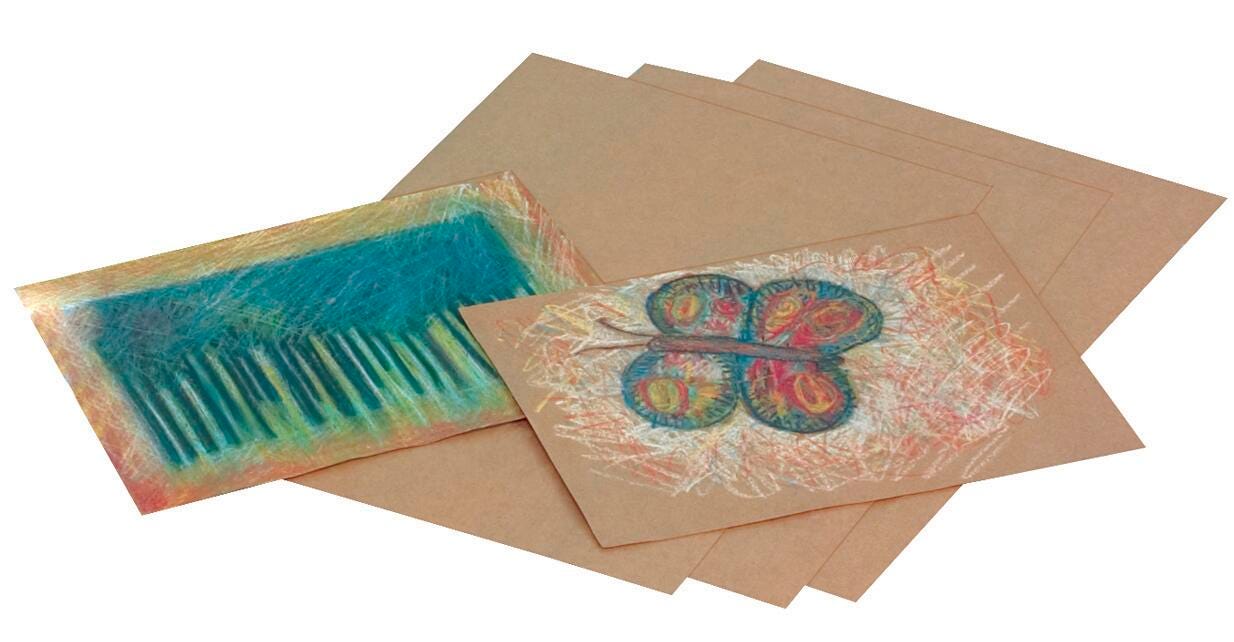 PAPER BROWN KRAFT 18X24 100 SHEETS SCHOOL SMART