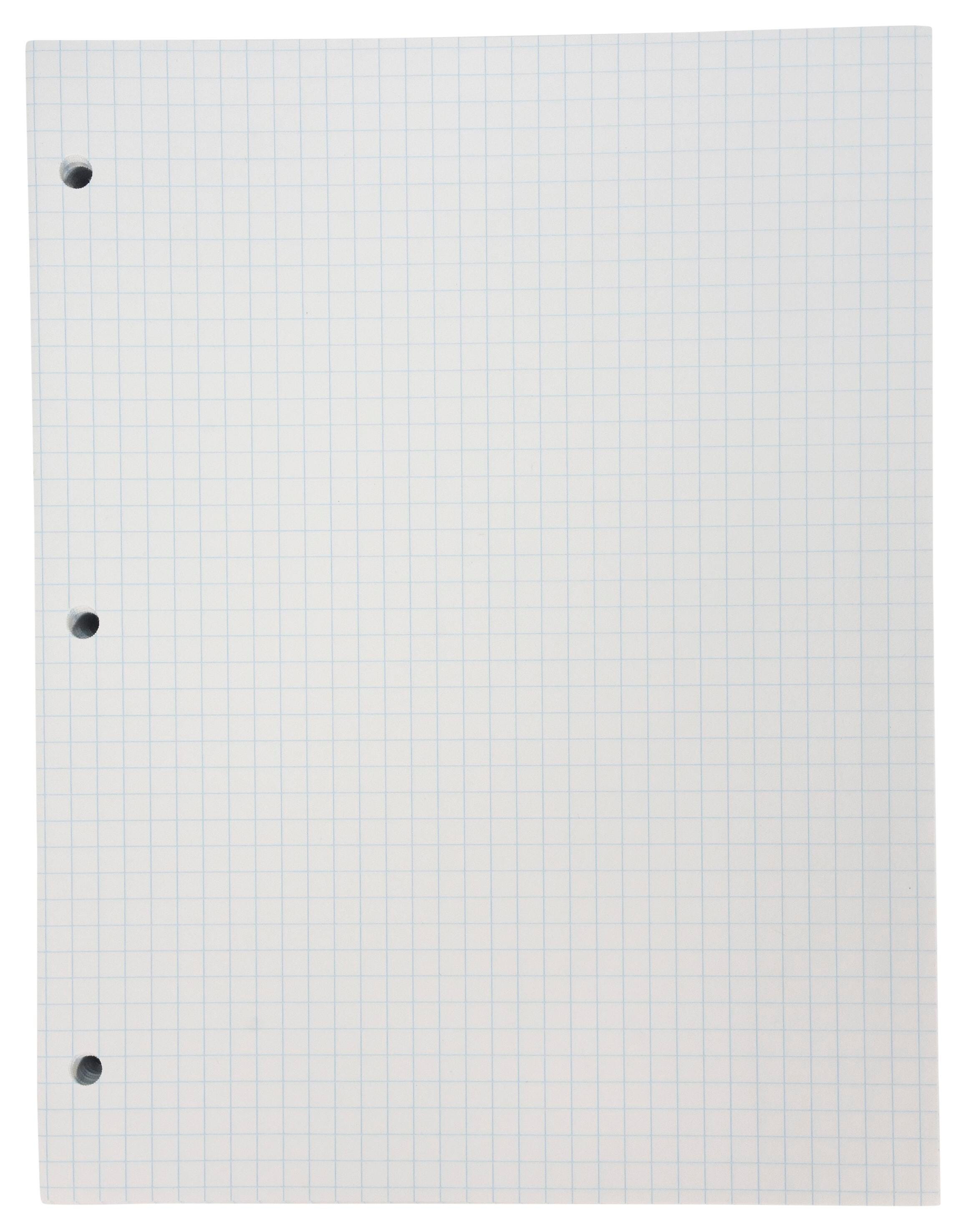 PAPER GRAPH 8.5X11 1/4 RULED 3HP SCHOOL SMART REAM