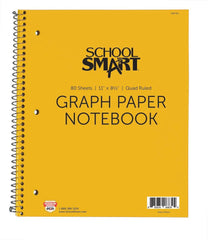 PAPER NOTEBOOK QUAD RULED 80 SHTS