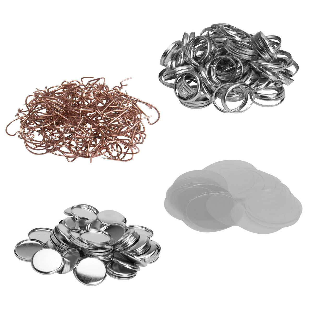 BADGE PARTS 1 INCH PACK OF 1000