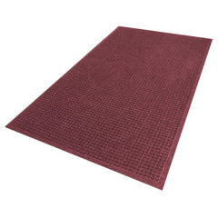 FLOOR MAT - WATERHOG SQUARES MAT WITH FASHION BORDER - UNIVERSAL CLEAT BACKING - 6X6 FT - SPECIFY COLOR