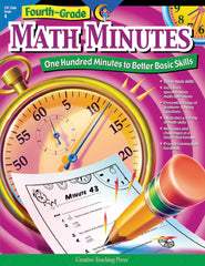 WORKBOOK MATH MINUTES GRADE 4 112 PAGES