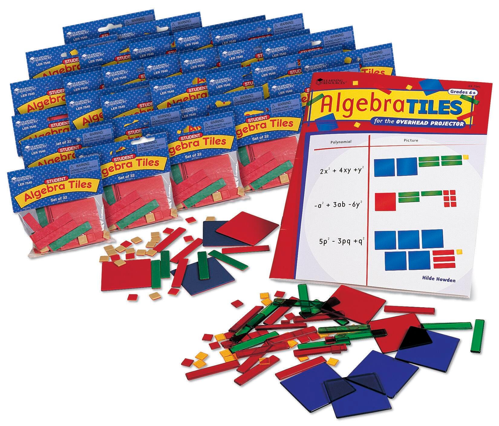 TILES ALGEBRA CLASS SET