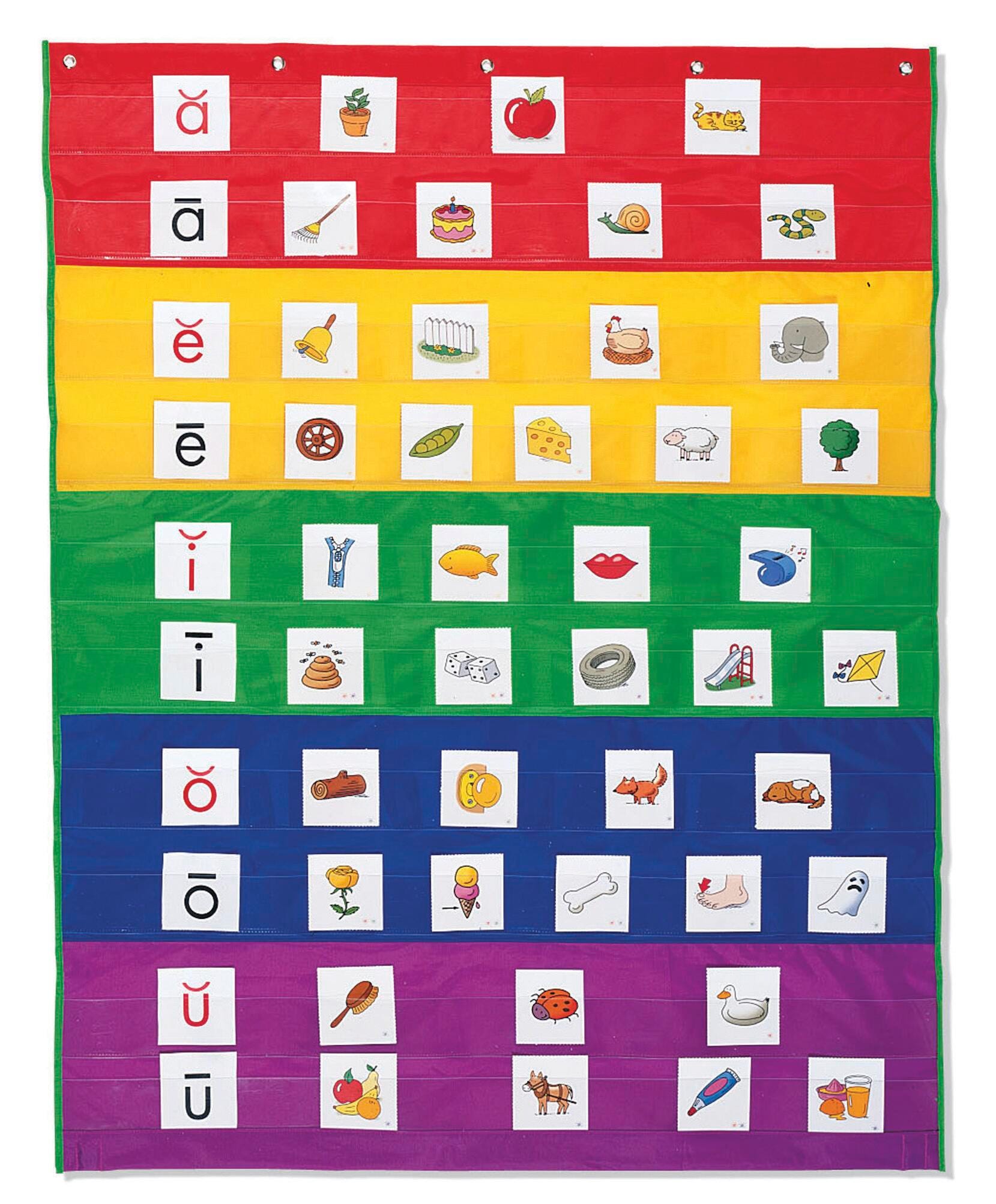 POCKET CHART RAINBOW