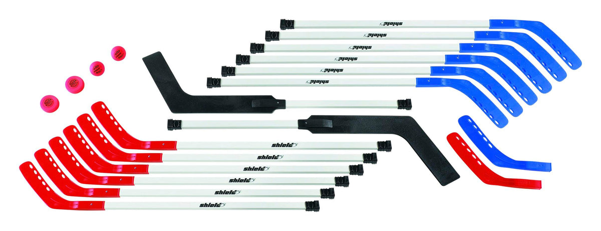 KIT FLOOR HOCKEY DELUXE SET 42 INCH SET OF 14 STICKS
