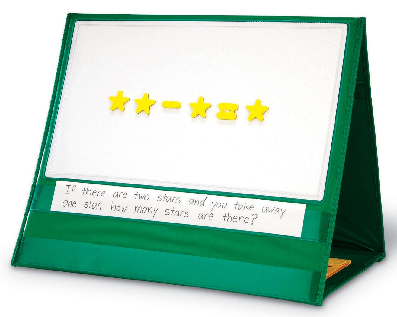 POCKET CHART MAGNETIC TABLETOP DRY ERASE