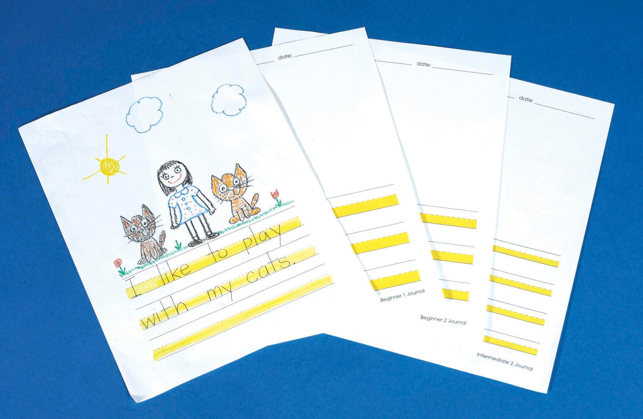 ABILITATIONS PAPER JOURNAL HI-WRITE INTERMEDIATE 1 PACK OF 100