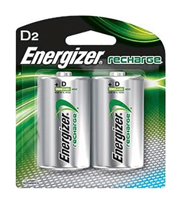 BATTERY RECHARGEABLE - D - PK OF 2 - NH50BP-2