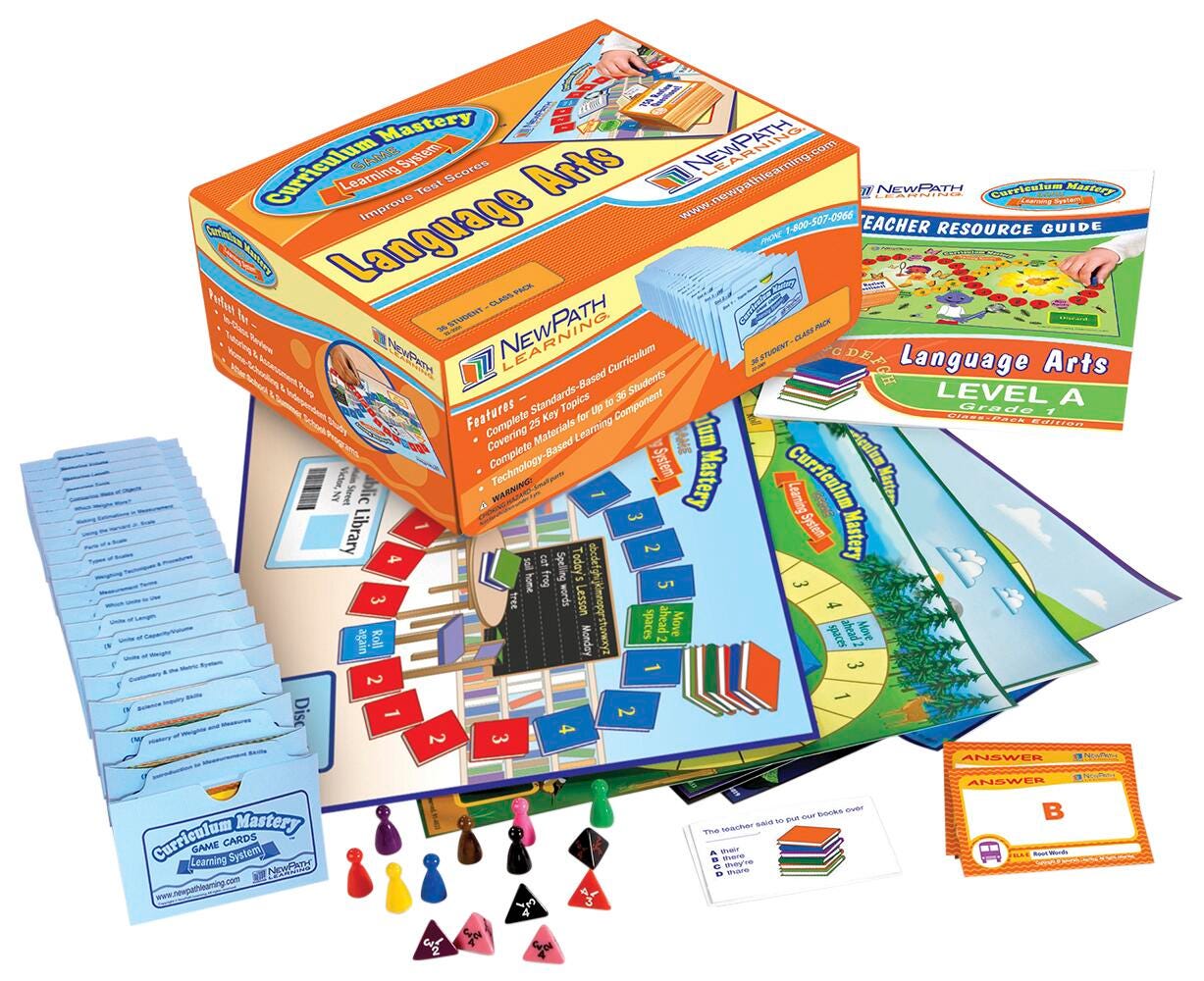 GAME READING LANGUAGE ARTS GR 1 CLASS PACK