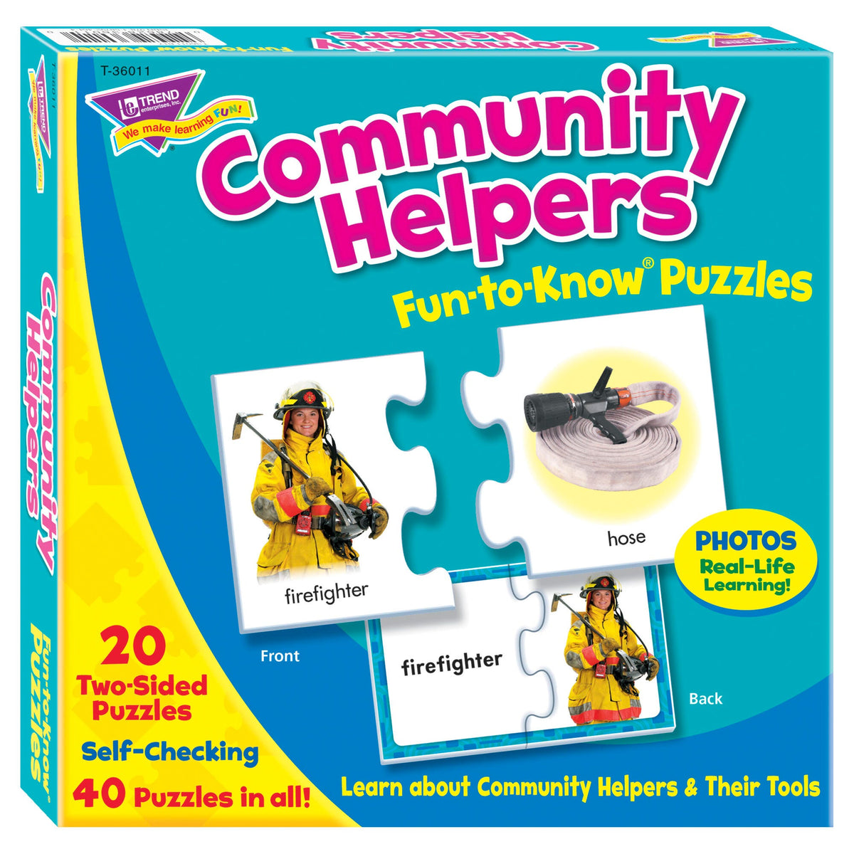 FUN TO KNOW COMMUNITY HELPERS - SET OF 20