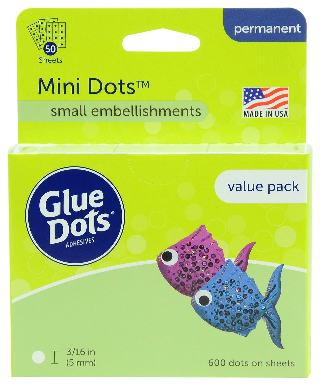 GLUE DOTS MINI SCHOOL PACK OF 600