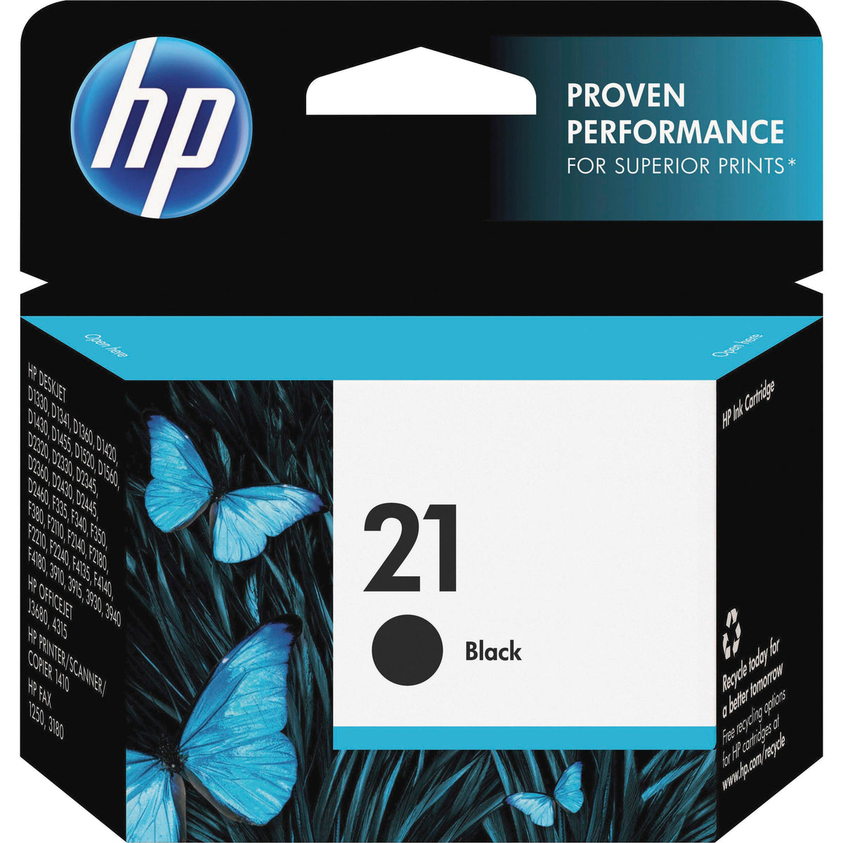 CARTRIDGE INK TONER HP HEWC9351AN BLACK