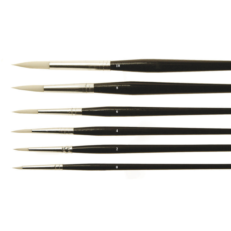 Brushes Sable Subs Round Sz10 Pk10