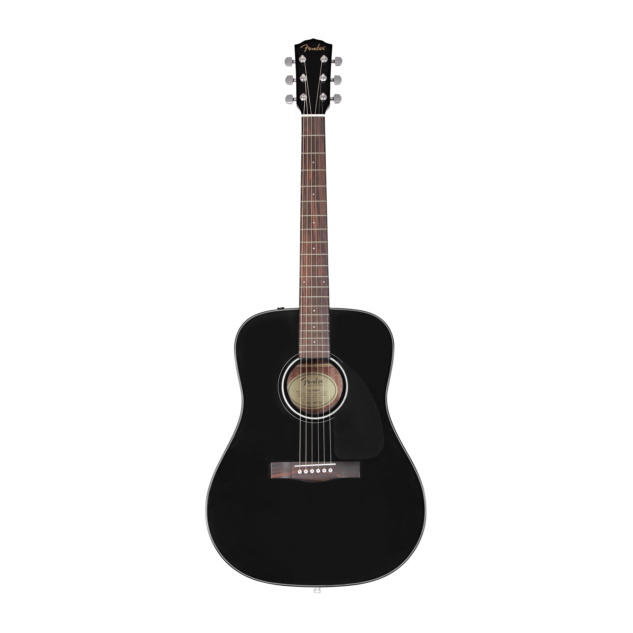 Fender CD-60 V3 dreadnought acoustic guitarÂ  - Black