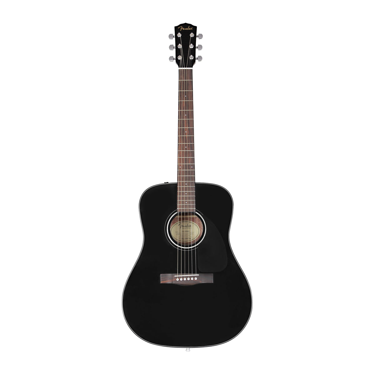Fender CD-60 V3 dreadnought acoustic guitarÂ  - Black