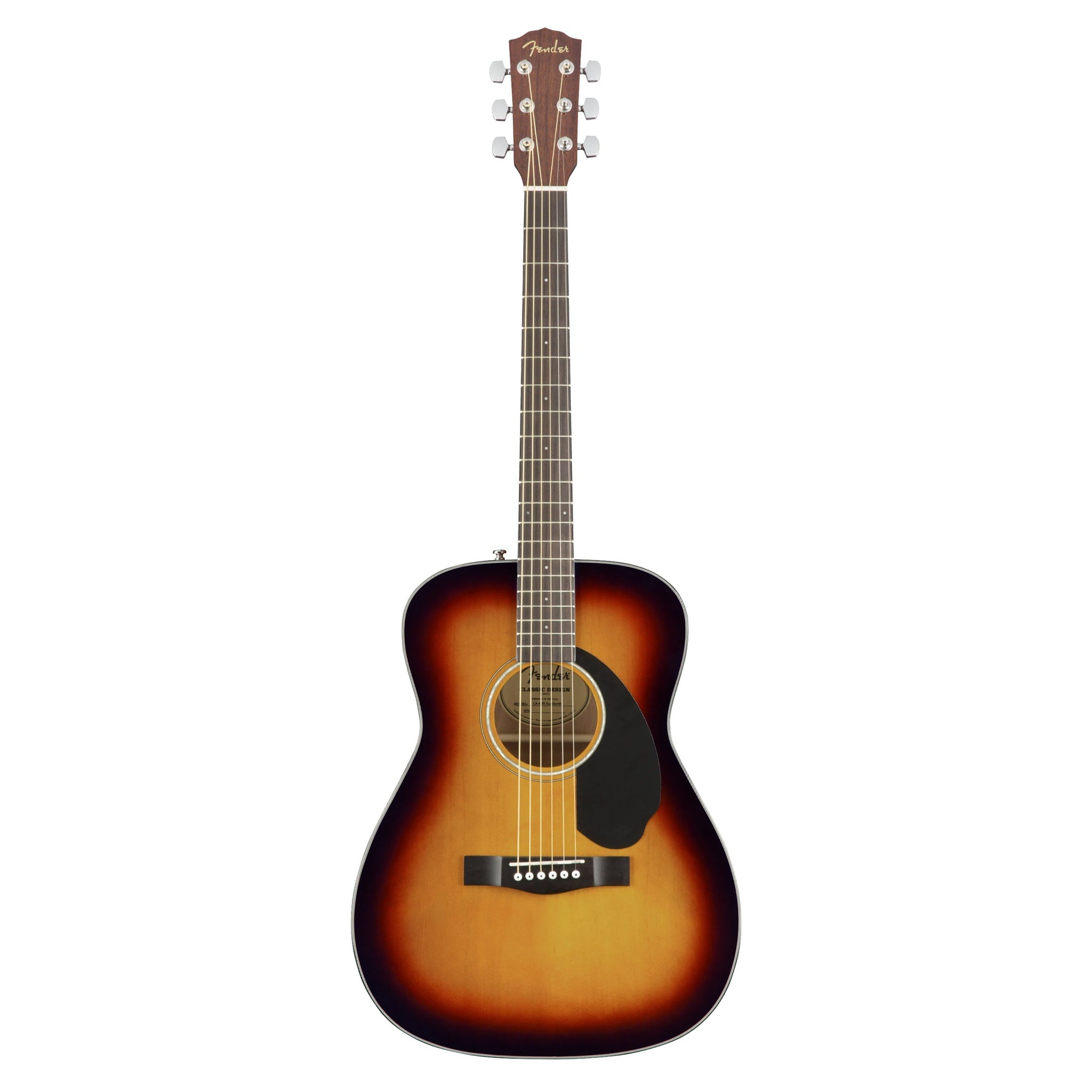 Fender CC-60S concert acoustic guitar - 3 Colour Sunburst