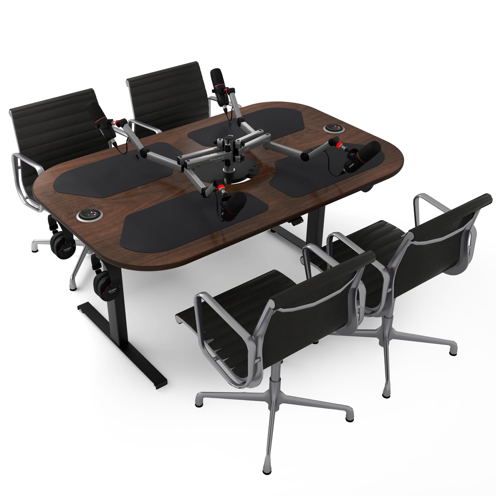 AKA Design ProCast C4 sit-stand studio desk – Walnut