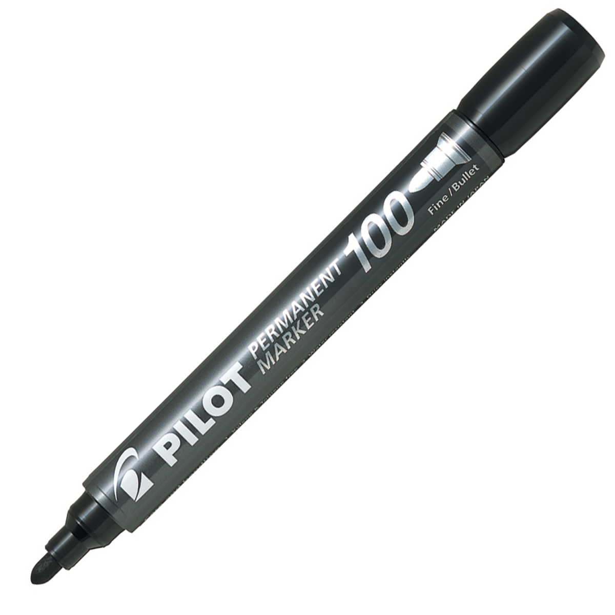 MARKER PEN PILOT SCA100F/400 B BLACK