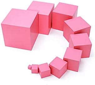 Mini Pink Tower 0.5-5cm beechwood