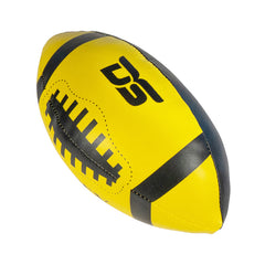 DS DS Soft Rugby Ball 5\" Yellow/Back