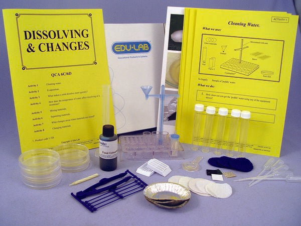 Mini Science Kit - Dissolving and Changes (Each)