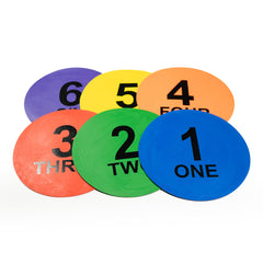 DS Numbered Disc Marker - Pack of 6 Multicolor